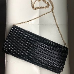 Black jewel clutch